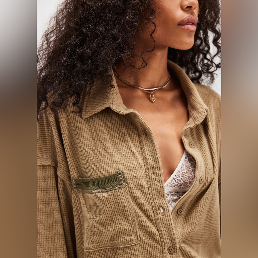 NWT Free People Check it Out Sleep Shirt